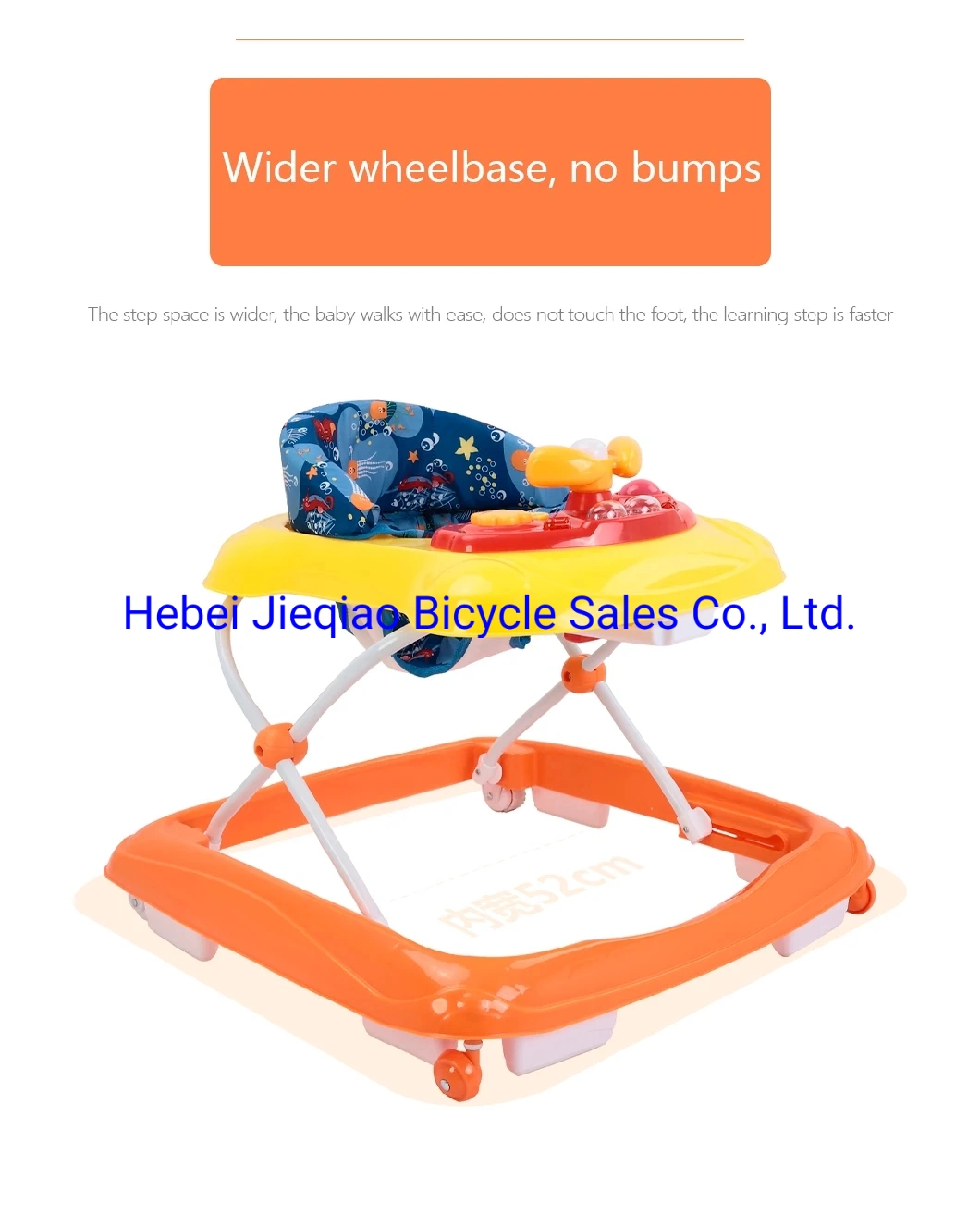 Light Foldable Kids Walking Chair Toys Baby Walker