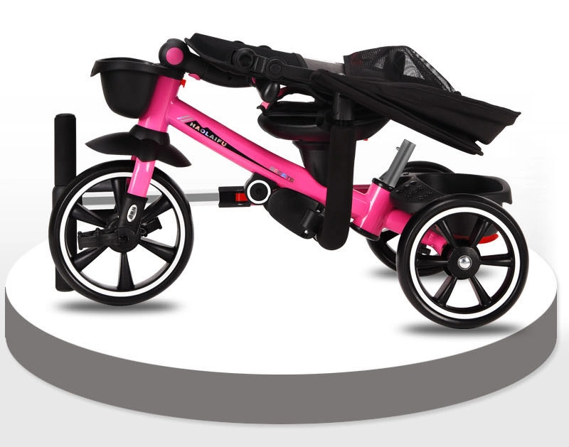 Baby Care 4 in 1 Kid Stroller Trike Ride on Cheap Baby Stroller Tricycle