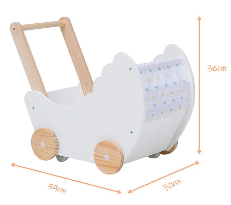 MDF Baby Learning Walker Wooden Toys