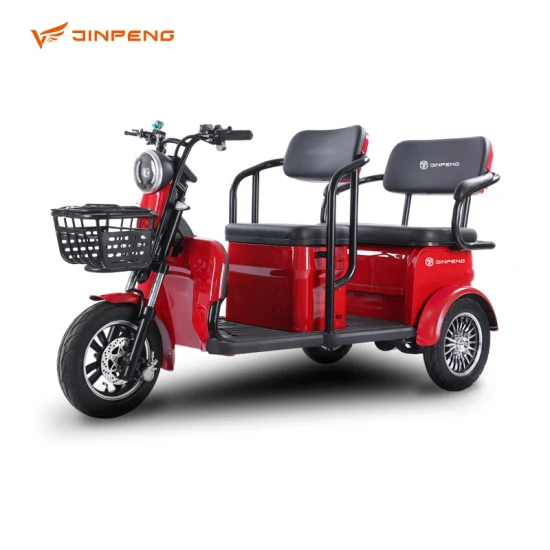 メーカーはオープン電動乗用三輪車をインド市場に供給